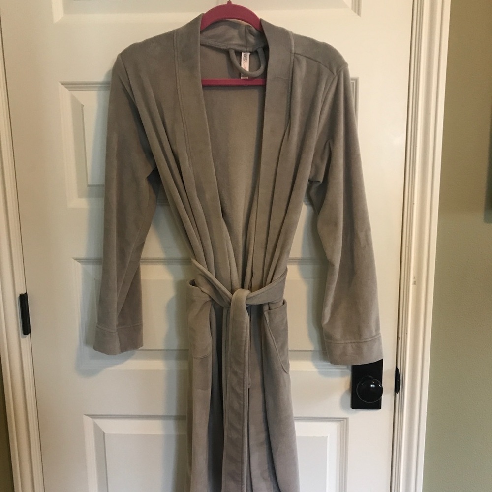 Long Gray Women’s Robe - XS/S